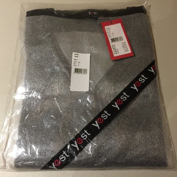 Yest Yaella Ladies Black Long Button Front Cardigan Sweater 80482 Various Sizes - Picture 5 of 9